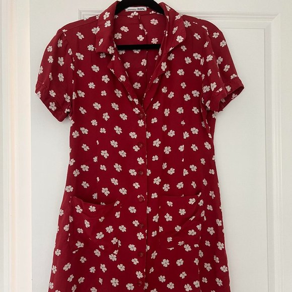 Reformation Plymouth Dress in Delia - Picture 3 of 5